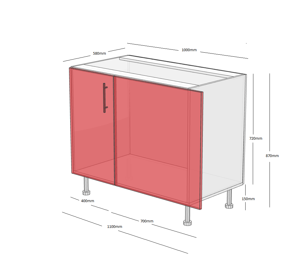 Blind Base Corner Cabinet