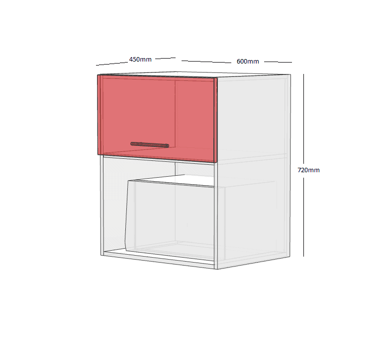 Microwave Wall Cabinet