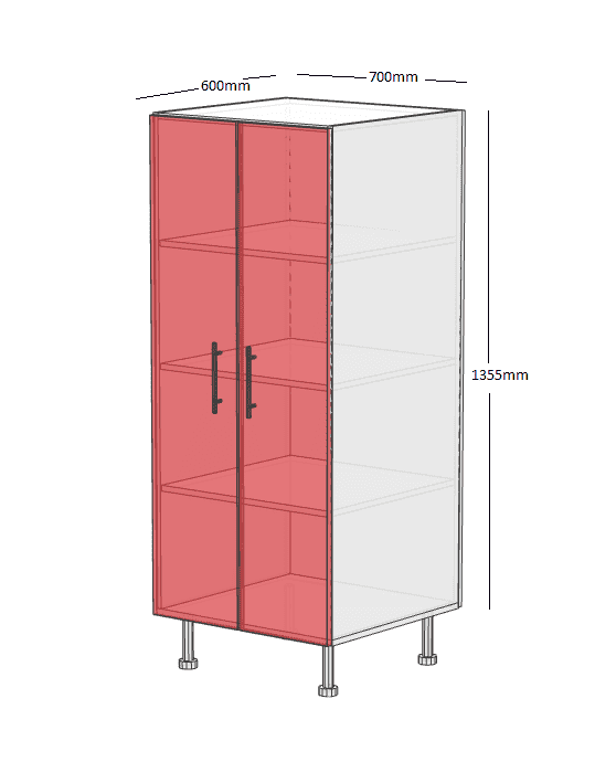 2/3 Pantry 700 Cabinet
