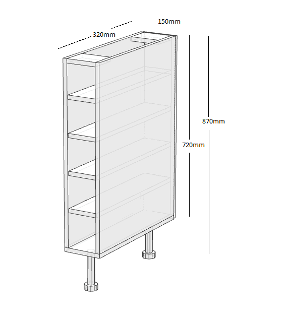 Base Wine Rack Cabinet